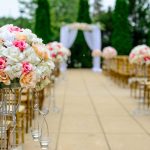 wedding, aisle, flower arrangement, bloom, blossom, bouquet, flower background, nature, celebration, beautiful flowers, flower wallpaper, chairs, decoration, flora, flowers, roses, event, wedding photography, wedding preparations
